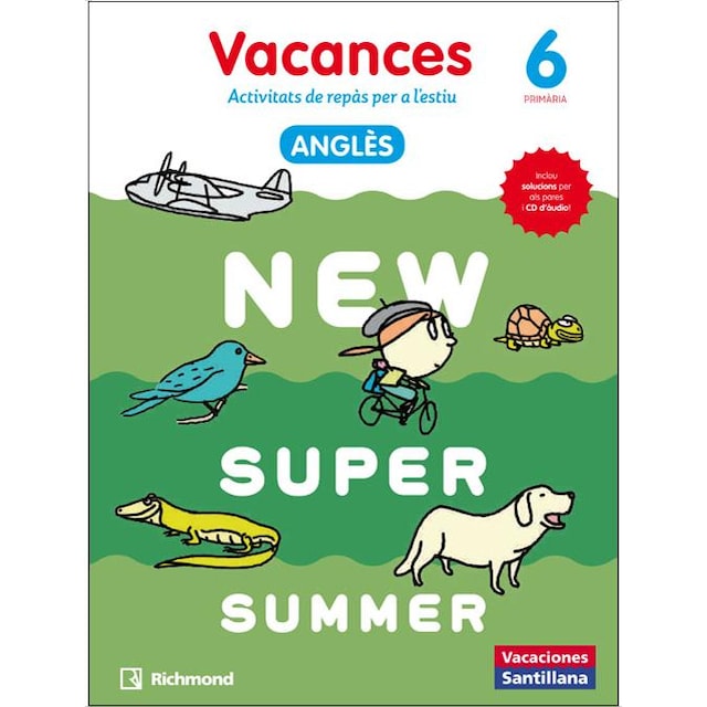 Imagen 0 de NEW SUPER SUMMER SB 6 + AUDIO 6 CATALAN (Tapa blanda)