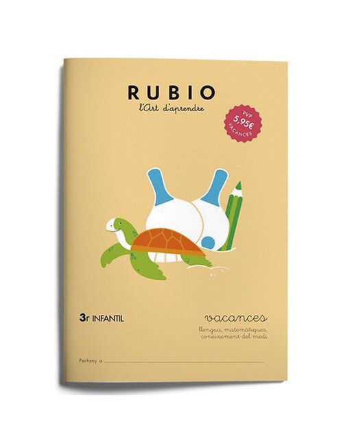 Imagen 0 de Vacances RUBIO 5 anys (català)  (Tapa blanda)