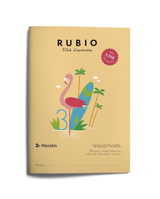 Imagen 0 de Vacances RUBIO 3r Primària (català)  (Tapa blanda)