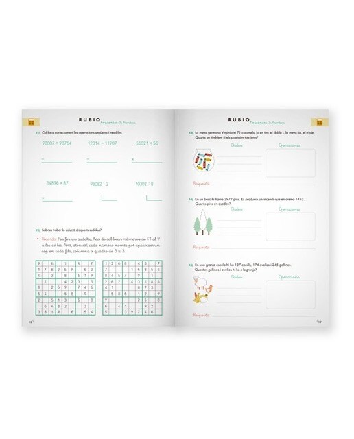 Vacances RUBIO 3r Primària (català) (Tapa blanda) 2