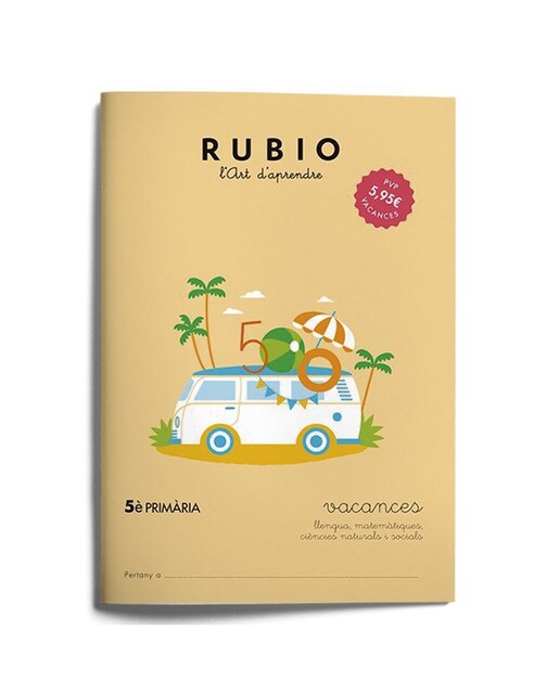 Imagen 0 de Vacances RUBIO 5è Primària (català)  (Tapa blanda)