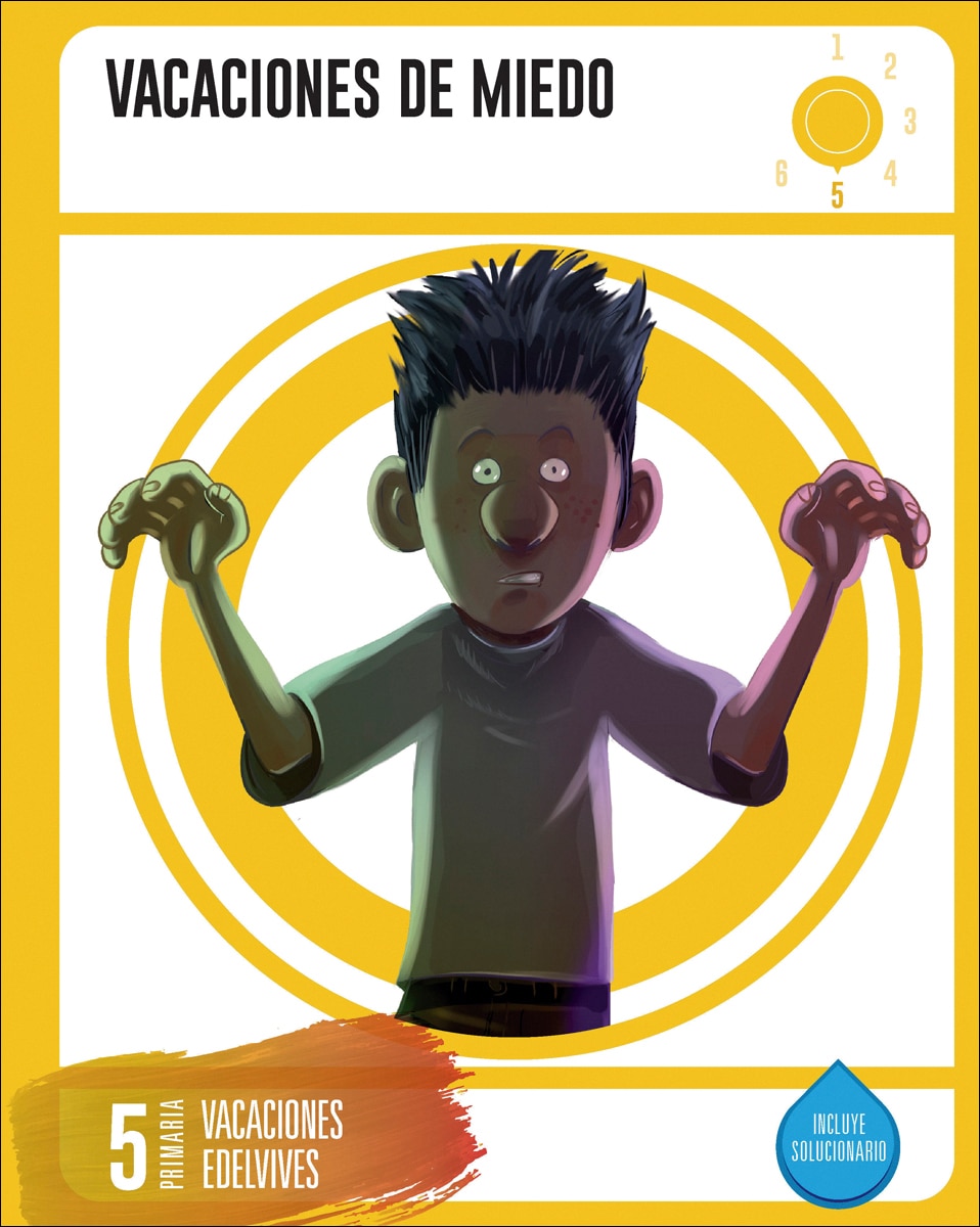 Cuaderno de Vacaciones 5º Primaria - Vacaciones de Miedo (Capa mole) 1