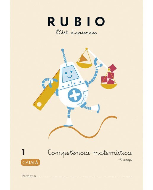 Imagen 0 de Competència matemàtica RUBIO 1 (català) (Tapa blanda)
