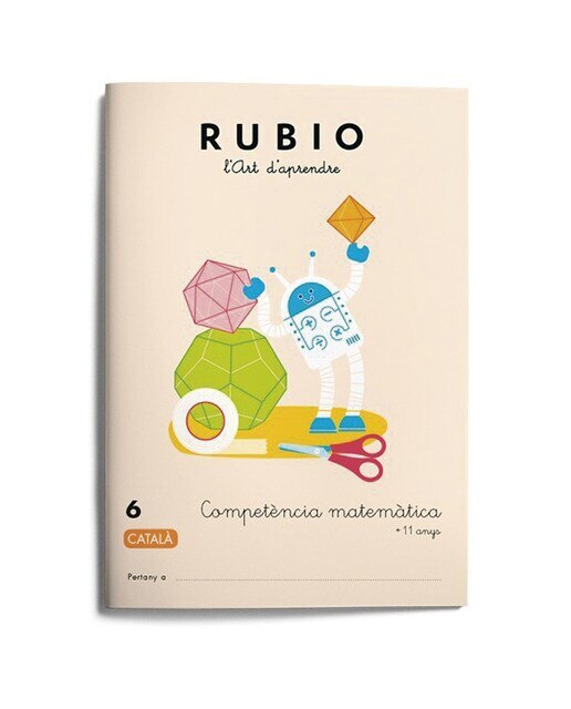 Imagen 0 de Competència matemàtica RUBIO 6 (català) (Tapa blanda)