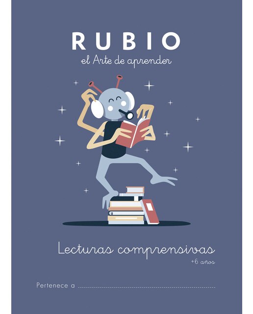 Imagen 0 de Lecturas comprensivas RUBIO +6 (Tapa blanda)