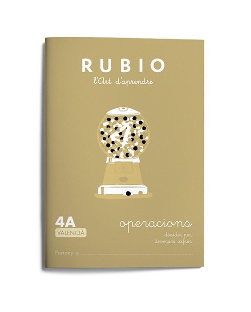 Operacions RUBIO 4A : Dividir per diverses xifres