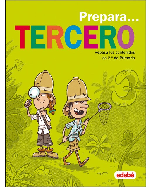 Imagen 0 de PREPARA TERCERO: Repasa los contenidos clave de 2.º de Primaria  (Tapa blanda)