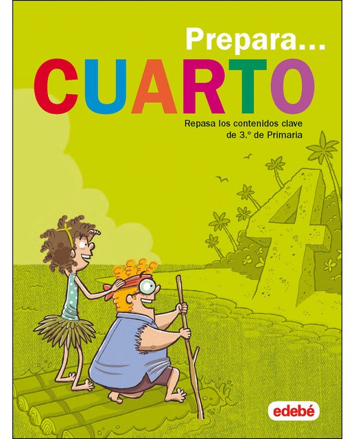 Imagen 0 de PREPARA CUARTO: Repasa los contenidos clave de 3.º de Primaria  (Tapa blanda)