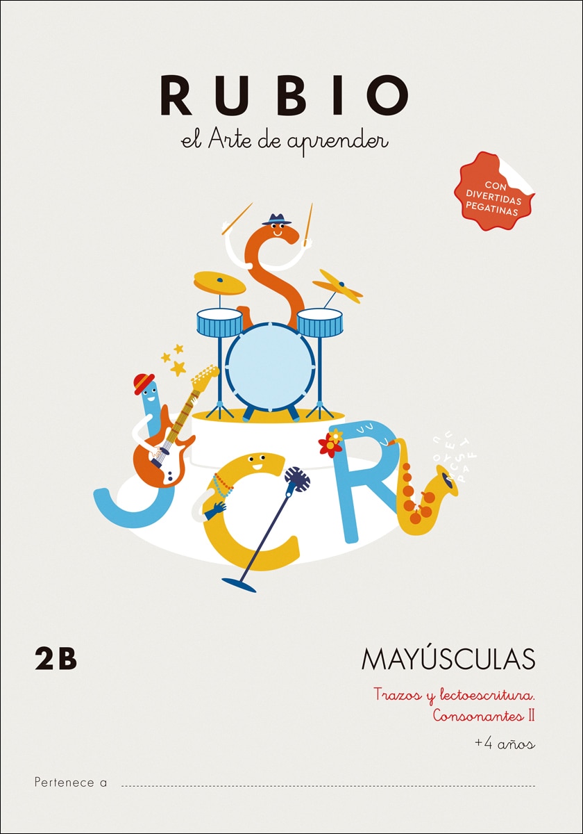 Imagen 0 de Mayúsculas RUBIO 2A  (Tapa blanda)