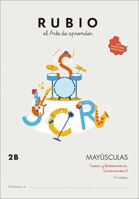 Imagen 0 de Mayúsculas RUBIO 2B  (Tapa blanda)