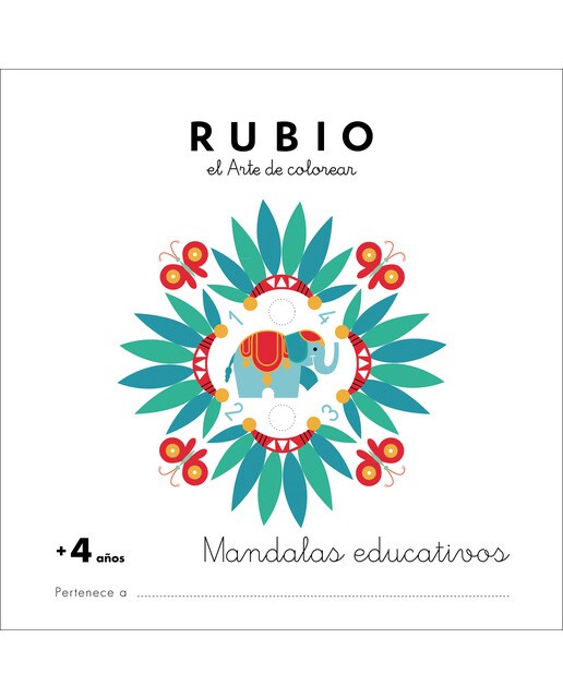 Imagen 0 de Mandala educativo +4 años (Tapa blanda)