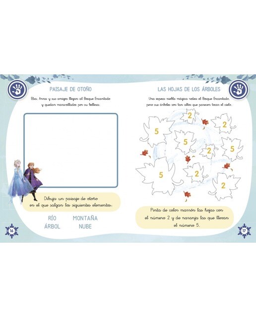 Vacaciones con Frozen II. Empiezo infantil (4 años) (Disney. Cuaderno de vacaciones): -  (Tapa blanda) 3