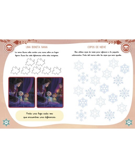Vacaciones con Frozen II. Empiezo infantil (5 años) (Disney. Cuaderno de vacaciones): - (Tapa blanda) 3