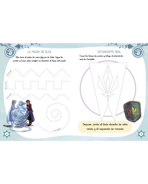 Vacaciones con Frozen II. Empiezo infantil (5 años) (Disney. Cuaderno de vacaciones): - (Tapa blanda) 5