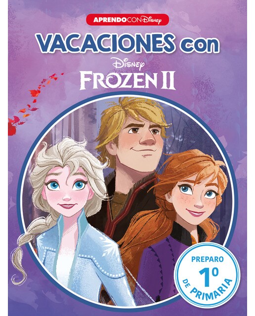 Imagen 0 de Vacaciones con Frozen II. Preparo 1º de primaria (Disney. Cuaderno de vacaciones): -  (Tapa blanda)
