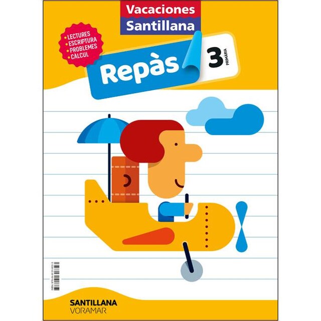 Imagen 0 de VACACIONES SANTILLANA 3 PRIMARIA REPAS  (Tapa blanda)