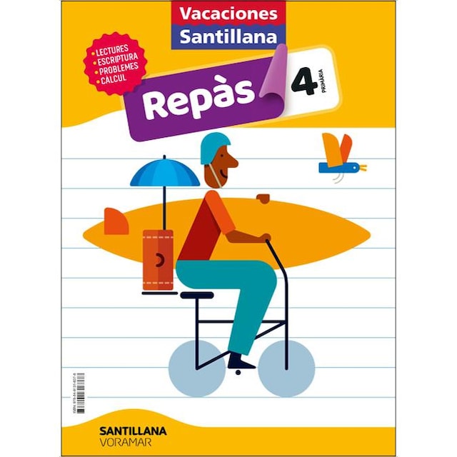 Imagem 0 de VACACIONES SANTILLANA 4 PRIMARIA REPAS (Capa mole)