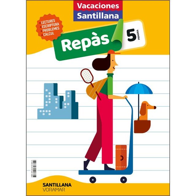 Imagen 0 de VACACIONES SANTILLANA 5 PRIMARIA REPAS  (Tapa blanda)