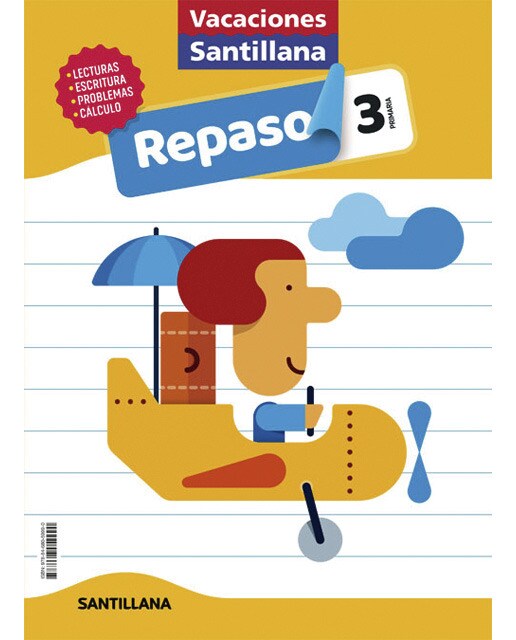Vacaciones Santillana. 3 Primaria. Actividades de repaso para el verano (Tapa blanda) 1