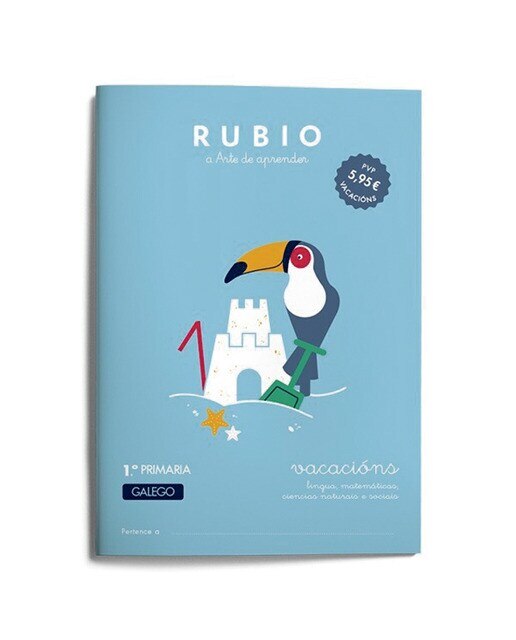 Imagen 0 de Vacacións RUBIO 1º Primaria (galego)  (Tapa blanda)