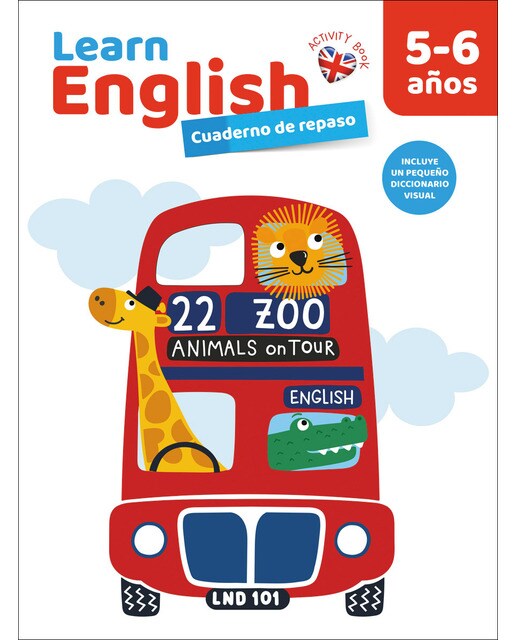 CUADERNO DE REPASO 5/6 AÑOS ENGLISH (Capa mole) 1