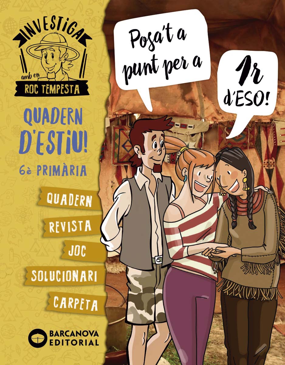 Investiga amb Roc Tempesta 6è. Posa't a punt per a 1r d'ESO 1