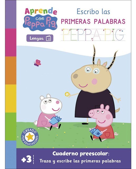 Imagen 0 de Peppa Pig. Primeros aprendizajes - Aprende Lengua con Peppa Pig. Escribo las primeras palabras (+ 3 años): Cuaderno preescolar: Traza y  (Tapa blanda)