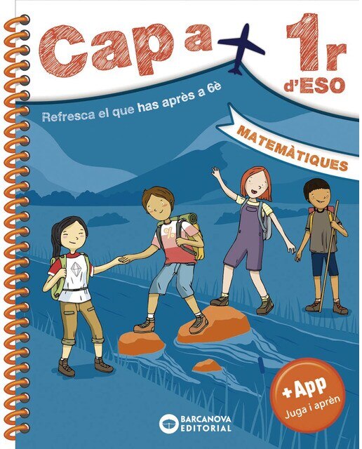 Portada de Cap a 1r d'ESO. Matemàtiques