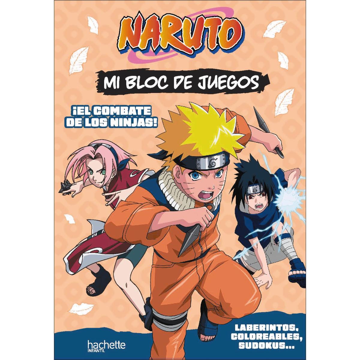 Mi bloc de juegos Naruto. El combate de los ninjas (Capa mole) 1