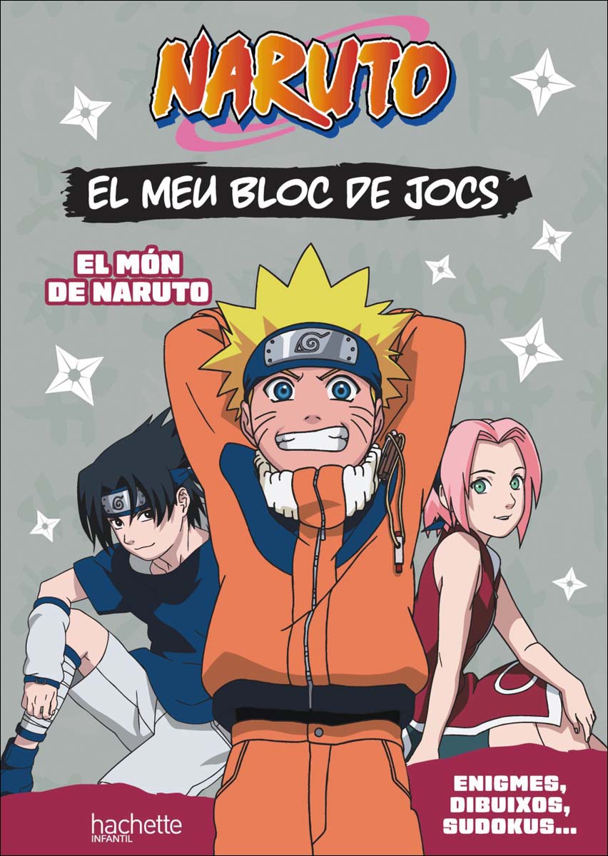 El meu bloc de jocs Naruto. El món de Naruto (Capa mole) 1