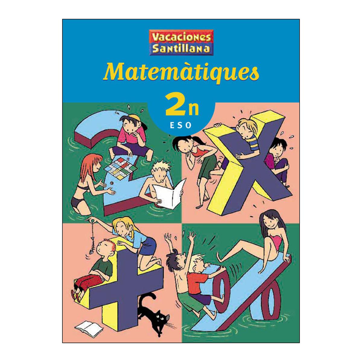Portada de VACACIONES MATEMATIQUES 2 ESO