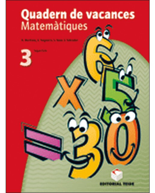 Imagem 0 de Matemàtiques. Quadern de vacances 3r ESO (Capa mole)