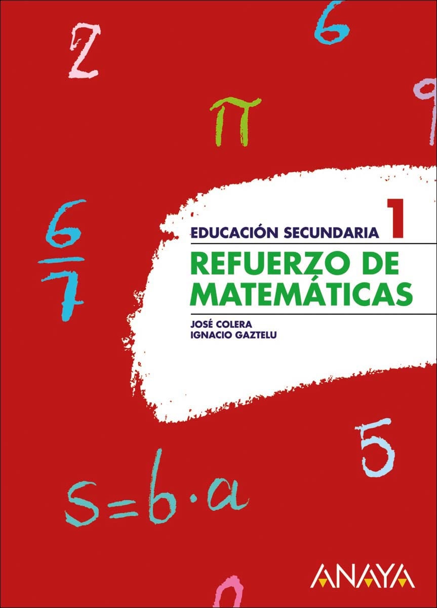 Imagen 0 de Refuerzo de Matemáticas 1. (Tapa blanda)