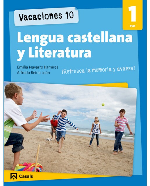 Imagen 0 de Vacaciones 10. Lengua castellana y Literatura 1 ESO  (Tapa blanda)