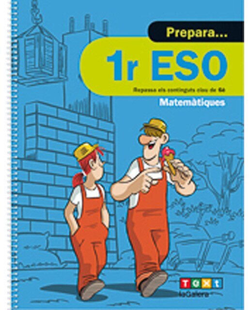 Portada de Prepara 1r ESO Matemàtiques (2017)