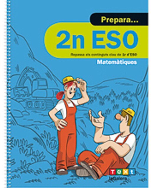 Portada de Prepara 2n ESO Matemàtiques (2017)