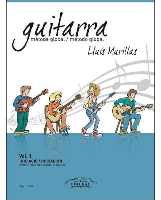 Guitarra. Mètode global. Vol.1