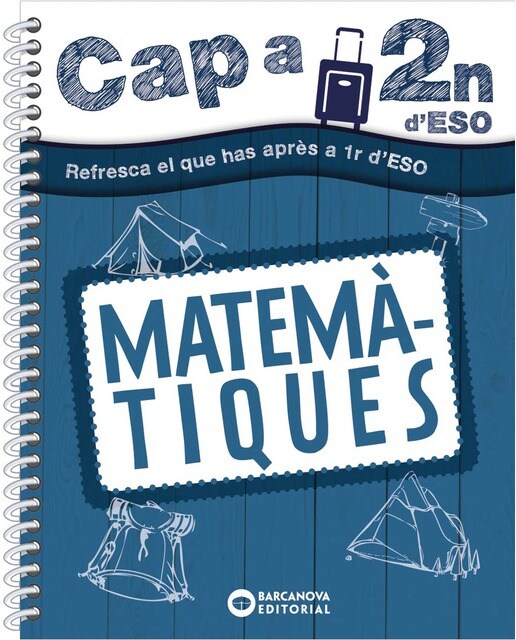Portada de Cap a 2n ESO. Matemàtiques.
