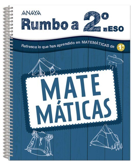 VACACIONES MATEMÁTICAS 1 ESO  (Tapa blanda)