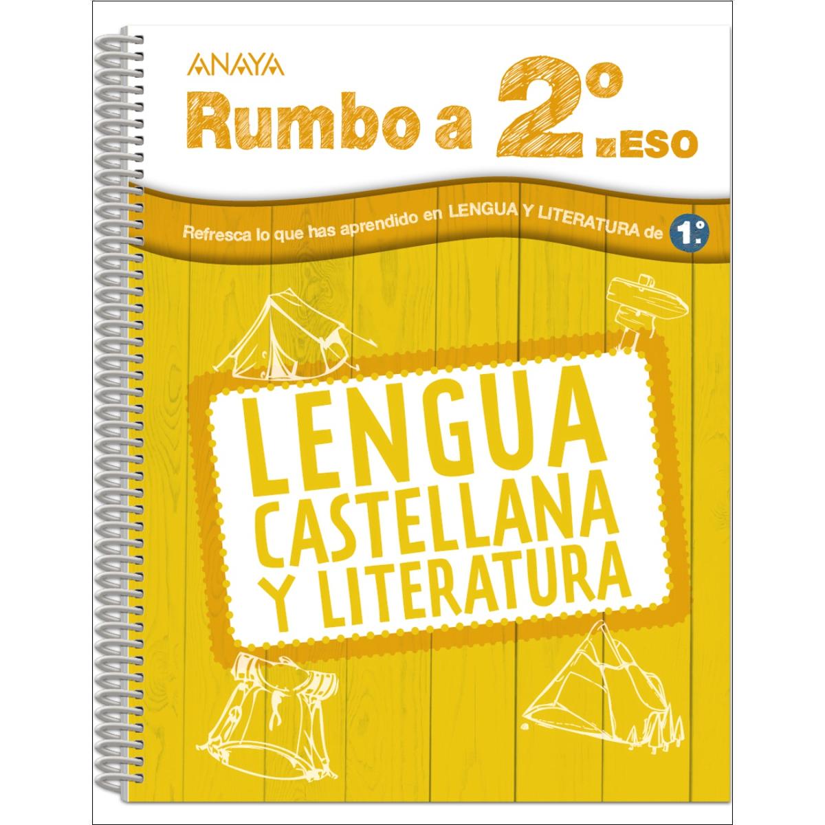 Imagen 0 de Rumbo a 2º ESO: Refresca lo que has aprendido en Lengua y Literatura de 1ºESO (Tapa blanda)