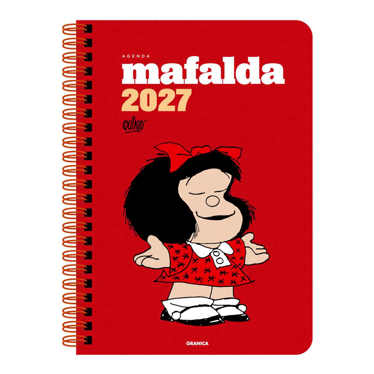 Agenda 2027 mafalda anillada roja