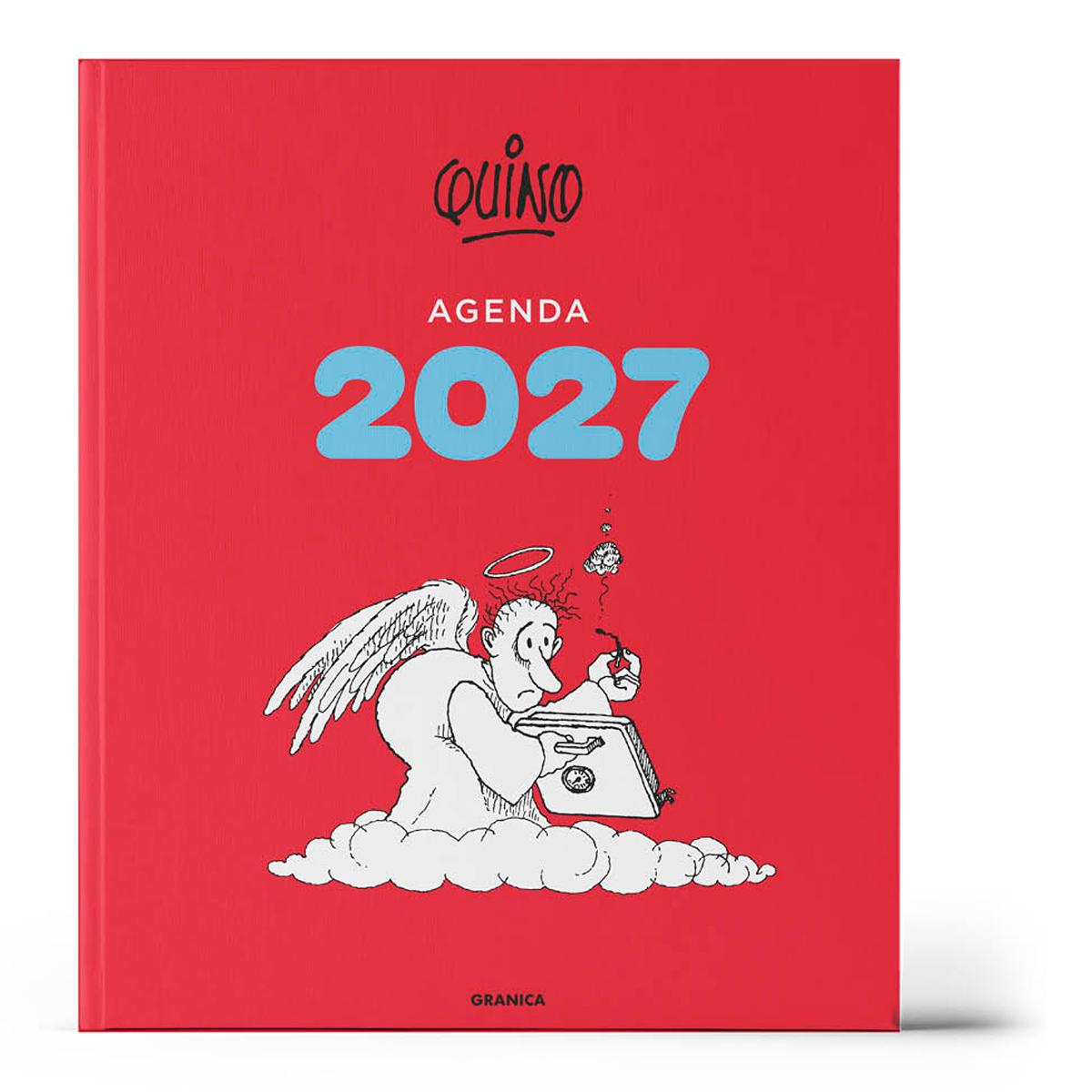 Imagen 1 de Agenda 2027 quino encuadernada roja