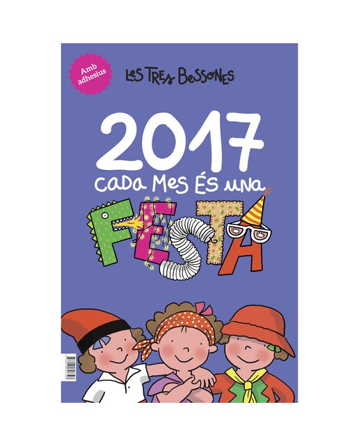 Calendari 2017 les tres bessones i les tradicions: Cada mes és una festa(Tapa blanda) 1