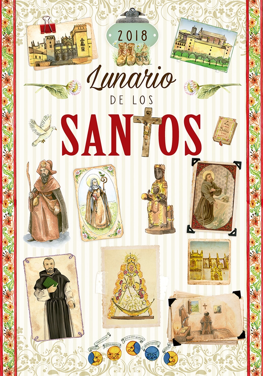 Lunario de los santos 2018