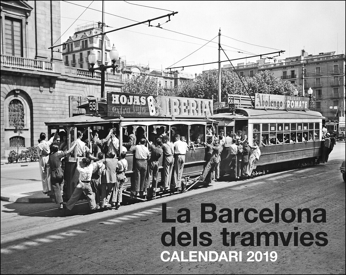 2019 Calendari La Barcelona Dels Tramvies 1