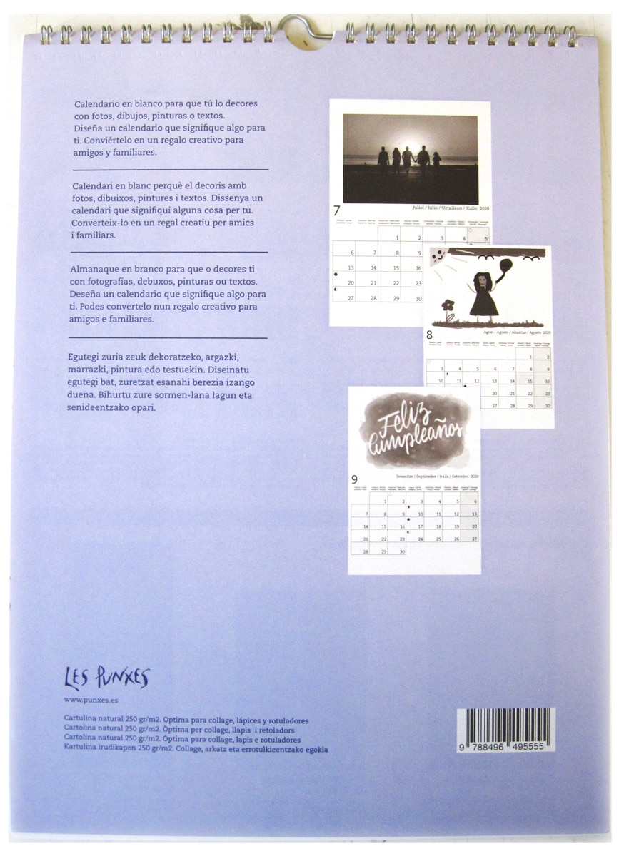 2020 calendario pared diy autonomico 3