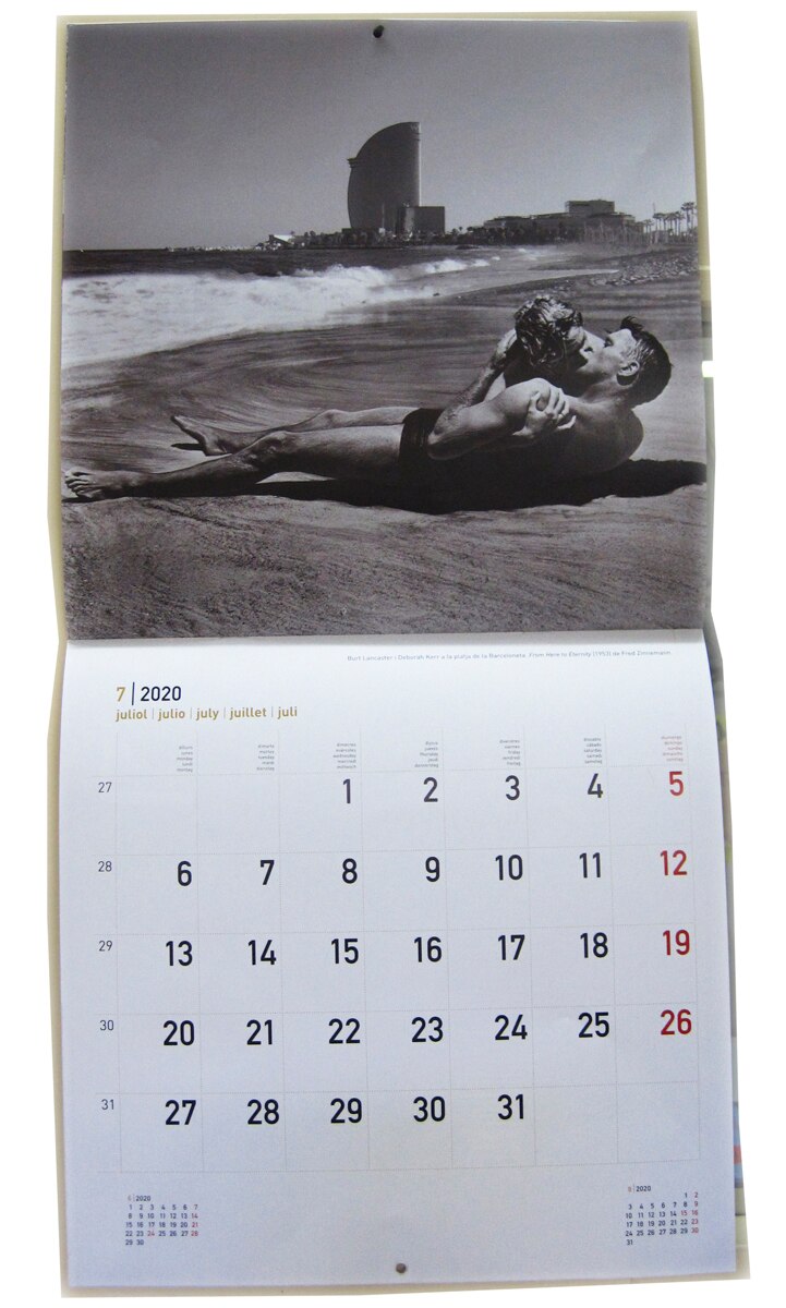 2020 calendario de pared barcelona 4