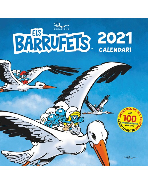 Calendari Barrufets 2021