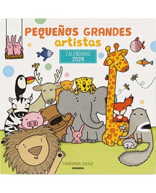 Pequeños Grandes Artistas 2024, Calendario de Pared