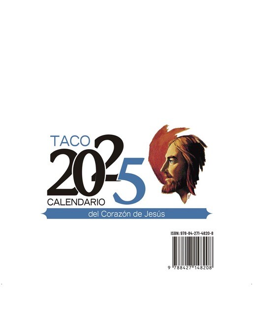 Taco calendario sagrado corazón 2025 - mesa sin so